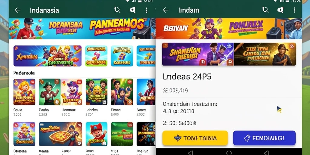 Tampilan utama aplikasi BETWIN999 yang menarik dan mudah digunakan.