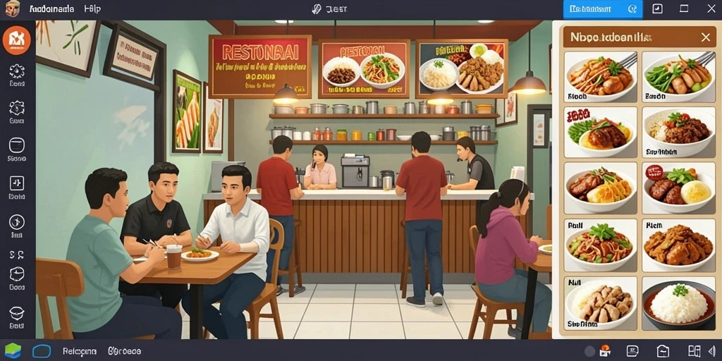Tangkapan layar dari antarmuka yang menarik dan mudah digunakan.