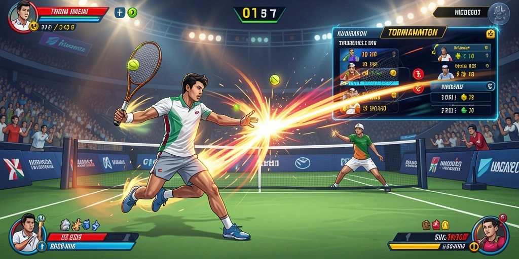 Tampilan antarmuka game yang menarik dan intuitif.